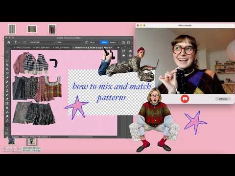 how to mix and match patterns in your everyday outfits!!!