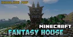 Fantasy House Minecraft Map