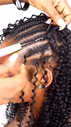 GLUELESS WIGS VENDOR on Instagram: "POV: “Give up bulky, tension & itchy wigs!😣It’s sign for seamless deep curly crochet human hair! It’s giving full volume, big curls & versatility!!🔥 🙆🏽‍♀️Inbox me crochet braids link for order or search hair name “ELF7117” on our bio official website 🤑Use discount code: “VA15” ✅ Tangle-Free Magic – Smooth, knotless install for a flawless finish! ✅ Stay-Put Style – Curls that won’t unravel, no matter what! ✅ Pre-Parted Perfection – Ready to install, saving