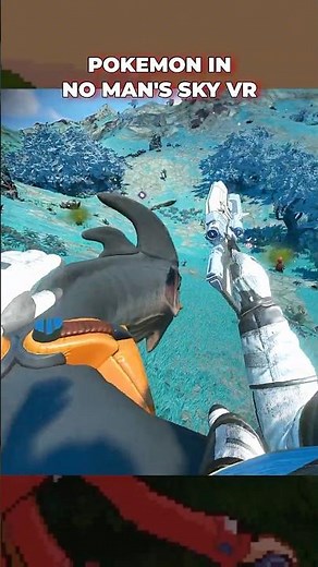 Pokemon in No Man's Sky VR 🤣