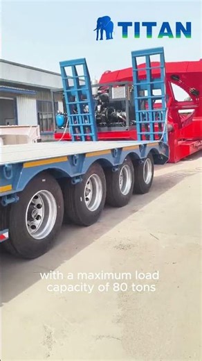 Extendable Low Loader Trailer for Sale