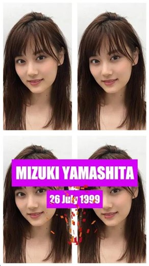 Mizuki Yamashita: Idol, Actress, Model | Bio