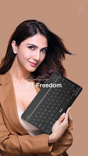 Are you tired of juggling multiple keyboards for different devices? Experience the ultimate typing freedom & seamlessly connect to 3 devices at once with #FINGERS BT-Freedom Wireless Mini Keyboard. Compact, rechargeable & features X-Type Scissor keys for whisper-soft typing. ⌨ | FINGERS