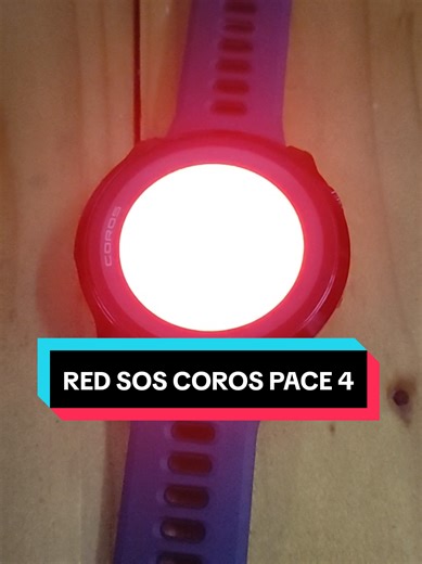 Replying to @helmi.yk coros pace4 feature : Red SOS #Emergency #Sos #corospace4 #coros #fyp @coros.officialstore