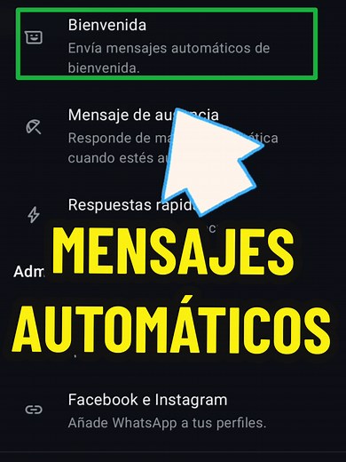 Cómo activar las respuestas automáticas de mensajes en WhatsApp