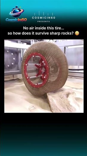 NASA Designed a Tire That Doesn’t Need Air 😳
