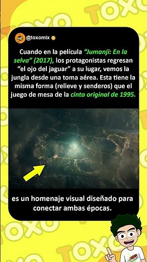 NADIE notó este DETALLE en Jumanji: En la selva... #curiosidades