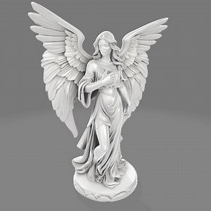 Angel Statue STL File - Detailed Guardian Angel Figurine for 3D Printing - Digital Download - NOT a PHYSICAL Item - Etsy