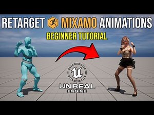How To Retarget Mixamo Animations To Your Character in Unreal Engine 5 - Beginner Tutorial