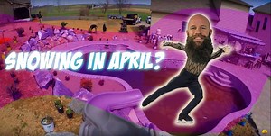 It's still freezing and it even snowed yesterday although it's April :( but we keep on trucking. Check out this amazing poolside outdoor living area currently in progress................. | C.E. Pontz Sons