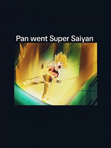 Pan went Super Saiyan #shorts