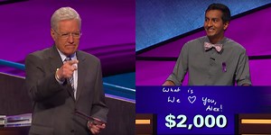 Watch Alex Trebek Fight Back Tears After Contestant's Heartfelt Message on "Final Jeopardy!"