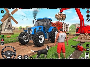 Indian Tractor Simulator 2025 | Realistic Farming & Tractor Driving Gameplay