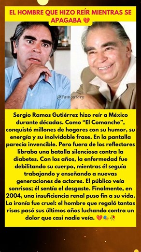 EL COMEDIANTE QUE OCULTÓ SU ÚLTIMA BATALLA 😢