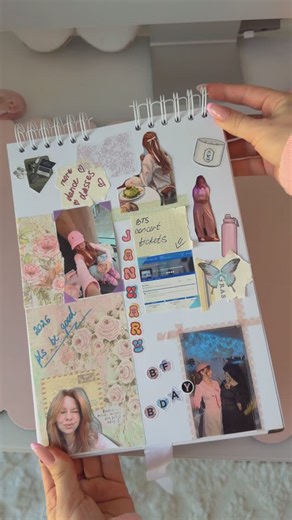 Elizabeth 🎀 Girly Lifestyle | UGC Content creator | Chicago on Instagram: "Sponsored by Temu. DIY memory books with @temu finds 📒🤍 ✨Click link https://app.temu.com/k/pw2ogor0fzg or search code: kca4764 on the Temu App to get the product now #temu #temufinds #ad"