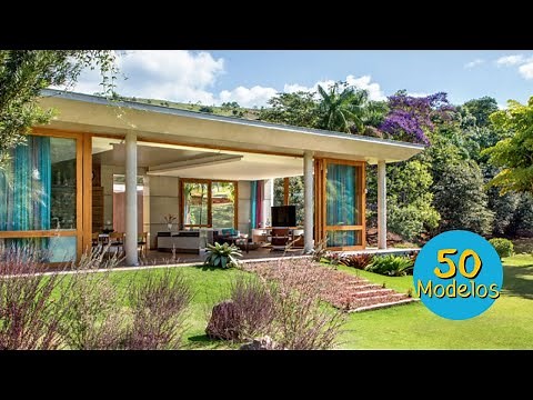 CASA DE CAMPO: 50 Modelos do Rústico ao Moderno