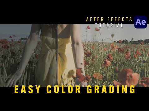 超簡単！Aeでエモいカラーグレーディングをする方法！ 【After Effectsチュートリアル】