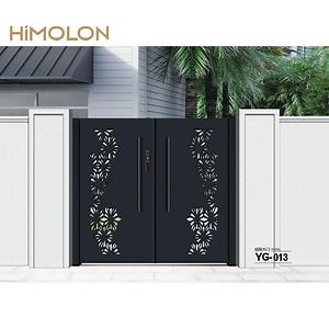 [Hot Item] Custom Villa Courtyard Gate Grand Entry with Modern Style Strong Aluminum Build