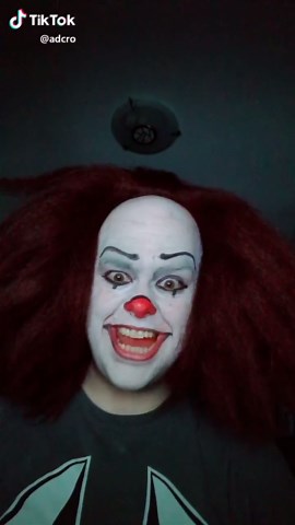 Embodying Tim Curry's Pennywise: Clown Transformation