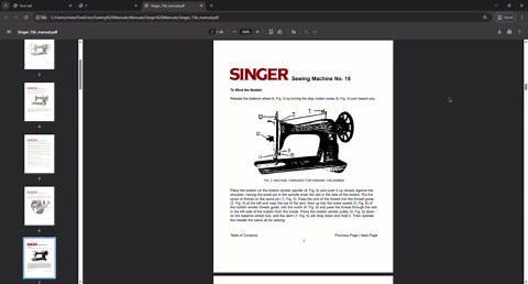 How to Use a Singer 15 Sewing Machine Manual PDF | Beginner Setup Guide for Vintage Machines - Etsy