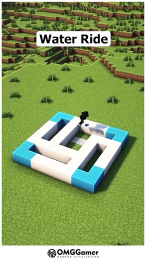 🌊 Minecraft Water Ride With Fun Design and Thrilling Adventure Vibes ✨ 🌊 🌊✨ Build an exciting water ride using flowing water, slides, and decorative elements to create a fun and interactive attraction in your Minecraft world. Perfect for survival or creative builds, add lighting and themed decorations for extra excitement. 🏄💡 #MinecraftWaterRide #FunBuilds #CreativeMinecraft #SurvivalFun #CozyStructures | OMGGamer