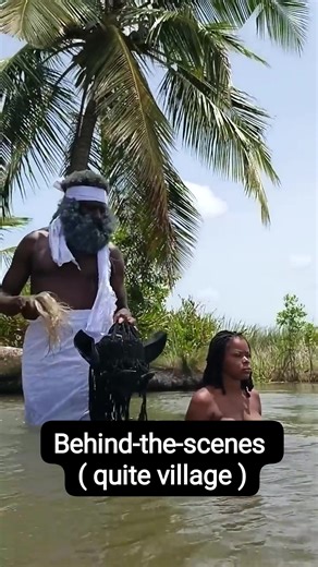 Behind-the-scenes. Quite village .. she was receiving strength from gods to kill the monster. #nafisakampol #inspiration #reactionvideo #positivevibes Nafisa Kampol | Nafisa Kampol