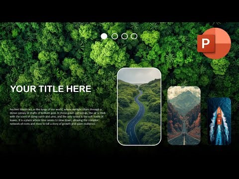 Professional Picture Slider in PowerPoint | Morph Transition