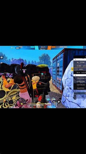TEAM RUIN VS D BLOCK #mobileesports, #freefirehighlights,#freefiregamer