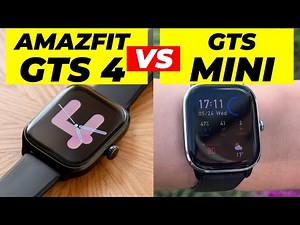 AMAZFIT GTS 4 vs GTS MINI: Qual o Melhor? Quais as Diferenças?