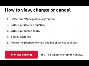 How to change Driving Test Booking, NSW