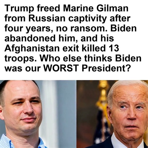 Marine veteran Robert Gilman is free after four years in Russian captivity, with Trump praised