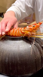 1.5M views · 5.4K reactions | Perfectly cooked kuruma ebi hides the rice—true sushi mastery! ✨ #SushiArt #KurumaEbi | Markjohn Flores | Facebook