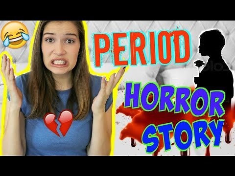 MY PERIOD HORROR STORY! | AWKWARD EMBARRASSING STORY TIME