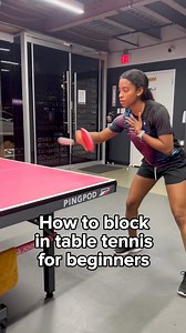 55K views · 215 reactions | How to block in table tennis for beginners. Book a coach and table next time at the pods to upgrade your skills and take it to the next level. | PINGPOD | Facebook