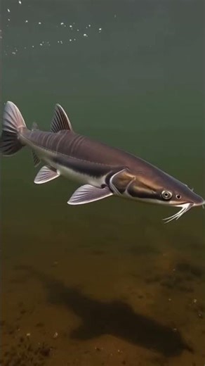 Chinese Paddlefish: Giant freshwater fish, declared extinct in 2022 due to dams and overfishing.
