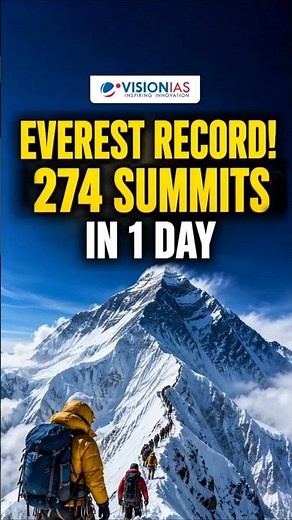 274 Climbers Summit Everest In One Day, New World Record Set