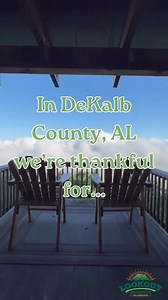 22K views · 524 reactions | Thankful for the little things that make DeKalb County, AL feel like home — from mountain views to home-town flavors and every moment in between. 李 What are you thankful for in DeKalb?! Happy Thanksgiving李 #DeKalbTourism #VisitLookoutMountain #GivingThanks #thankful #DeKalb | Lookout Mountain Alabama | Facebook