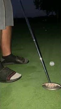10-14-25: Putting Drills after league night. #golf #practice