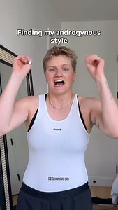 Did my fiance do a good job at editing my video?? #fyp #androgynous #style #relatable #comedy #couplecomedy | Alaire Thomas