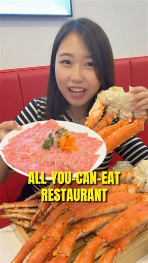 All-You-Can-Eat Crab & Wagyu Restaurant in Osaka 🦀 #japantravel #japantrip #osakatravel