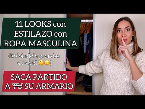 HOW TO WEAR MEN'S CLOTHING AND CREATE STYLISH WOMEN'S LOOKS | Make the most of their clothes 😉