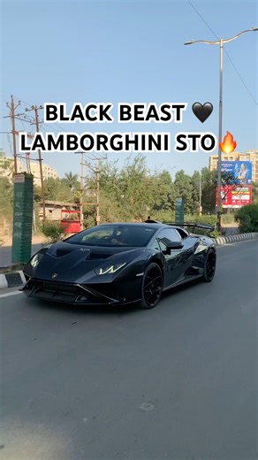 HURACAN STO 😈 #lamborghini #huracansto #vadodara #supercars