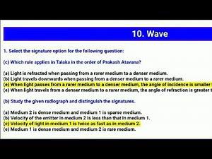 Class 10 Science : Unit 10 : Wave || Hurdle Edu