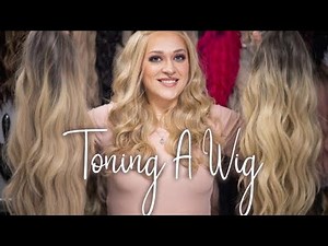 How To Tone Wig | Toning A Wig | Dry Shampoo | Dry Shampoo Tutorial | Synthetic Wig Hacks