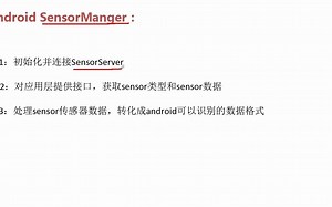 第24章 Android_Sensor框架