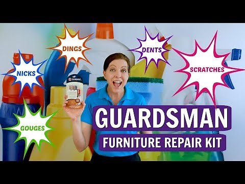 Guardsman Furniture Repair Review: How to Fix Gouges, Dents, Dings, Scuffs, Gouges