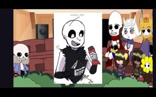 Undertale react to Random things || A little kustard || Aware Papyrus ||