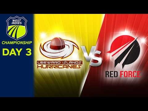 🔴 LIVE Leeward Islands v Trinidad & Tobago - R3 - Day 3 | West Indies Championship 2026 #WIChamps