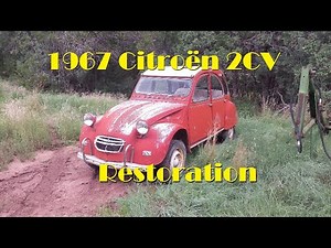 1967 Citroën 2CV Restoration Taking More Apart