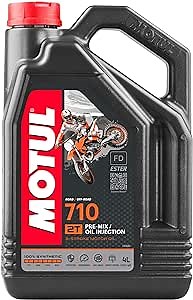 Motul 710 2T Full Synthetic Premix 2 Stroke Oil 4 Liter (104035)